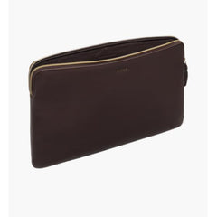 Paris - Sleeve in Pelle Saffiano per MacBook Pro Air(2020) 13” - Cioccolato