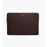 Paris - Sleeve in Pelle Saffiano per Laptop 15”/MacBook Pro 16” - Marrone