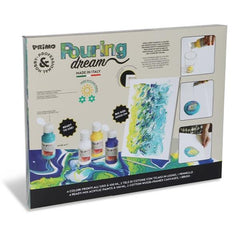 SET POURING PRONTO ALL'USO 4 COLORI