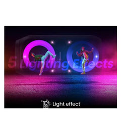PARTY SPEAKER 160W BLUETOOTH IPX4 TWS EFFETTO LUCI KARAOKE