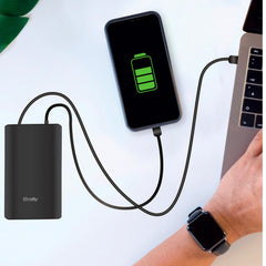 PBPD45W15000 - Powerbank Power Delivery, capacità 15000 mAh, potenza massima 45 Watt, una porta USB-C, due porte USB-A, una porta Micro Usb, tecnologia Quick Charge 3.0