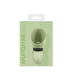 MUITOMAS - Borraccia da trasporto per animali verde salvia