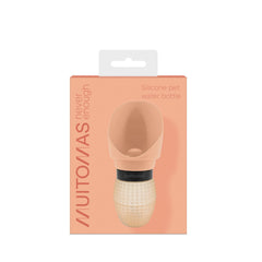 MUITOMAS - Borraccia da trasporto per animali peach fuzz
