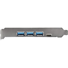 Scheda PCIe 4 Porte USB 3.1 - 3x USB-A a 1x USB-C
