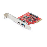 Scheda PCIe a 2 porte USB-A e USB-C