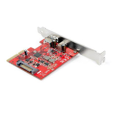 Scheda PCIe a 2 porte USB-A e USB-C