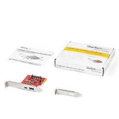 Scheda PCIe a 2 porte USB-A e USB-C