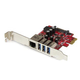 SCHEDA PCIE USB 3.0 3 PORTE/GBE