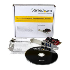 SCHEDA PCIE USB 3.0 3 PORTE/GBE