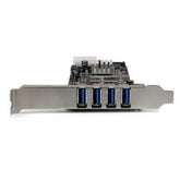Adattatore scheda SuperSpeed USB 3.0 (5Gbps) con 4 porte PCI Express (PCIe) con 2 canali da 5 Gbps dedicati