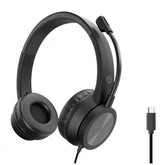 CUFFIA STEREO USB-C con Microfono Riduzione rumorosità e Controllo remoto
