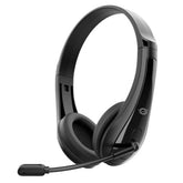 CUFFIE STEREO 3.5mm con Microfono riduzione del rumore