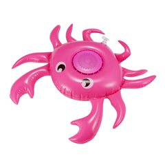 POOLCRAB - Speaker wireless gonfiabile, potenza audio 3 Watt, certificazione IPX7, utile come porta bicchiere