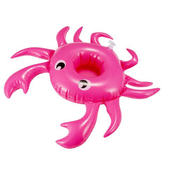 POOLCRAB - Speaker wireless gonfiabile, potenza audio 3 Watt, certificazione IPX7, utile come porta bicchiere