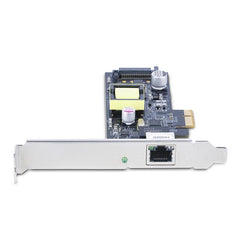 Scheda di rete PoE NBASE-T a 1 porta da 2,5 Gbps, Intel I225-V, 802.3af/at PoE+ Multi-Gigabit NIC, scheda LAN PCI Express Server, Interfaccia Ethernet alimentata SATA