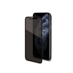 PRIVACY 3D GLASS - Vetro 9H con bordo colorato nero per schermo curvo con effetto Privacy compatibile con Apple iPhone 11 Pro