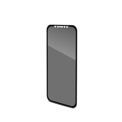 PRIVACY 3D GLASS - Vetro 9H con bordo colorato nero per schermo curvo con effetto Privacy compatibile con Apple iPhone Xs Max