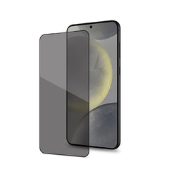 PRIVACY FULL GLASS - Vetro 9H con effetto Privacy e bordo colorato nero compatibile con Samsung Galaxy S25 5G/ Galaxy S25 5G Enterprise Edition