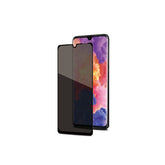 PRIVACY FULL GLASS - Vetro 9H con effetto Privacy e bordo colorato nero compatibile con Huawei P30 Lite/ P30 Lite New Edition