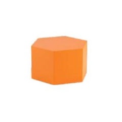 Pouf esagonale