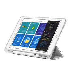 PANTONE - Custodia a libro bicolore azzurro e bianco in TPU compatibile con Apple iPad 10.2" 7/8/9 gen