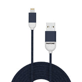 PANTONE - Cavo USB-A to Lightning potenza massima 12 Watt, lunghezza cavo 1.5 mt