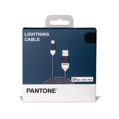 PANTONE - Cavo USB-A to Lightning potenza massima 12 Watt, lunghezza cavo 1.5 mt