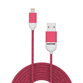 PANTONE - Cavo USB-A to Lightning potenza massima 12 Watt, lunghezza cavo 1.5 mt