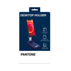 PANTONE - Supporto portatile con struttura richiudibile universale per smartphone fino a 7"
