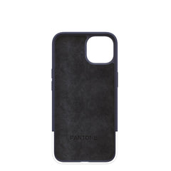 PANTONE - Cover in TPU bicolore blu navy e bianco bordi anti-scivolo protezione tasti laterali compatibile con Apple iPhone 13 Pro