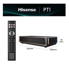 LASER TV PT1 80-150'' 4K UHD TRIPLO LASER
