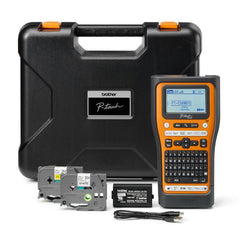Etichettatrice elettronica palmare per settore elettrico con valigetta inclusa Brother PTE560BTVP