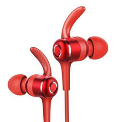 Rock - Cuffiette Bluetooth con Microfono Sportive - rosso