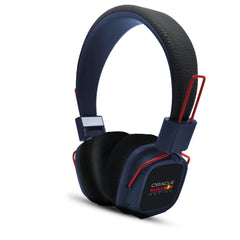 RED BULL - Cuffie wireless stereo, design ispirato alle cuffie della F1, driver da 40 mm, comandi integrati dalla cuffia, microfono integrato, ricarica tramite porta USB-C
