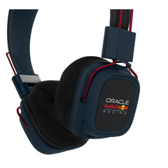 RED BULL - Cuffie wireless stereo, design ispirato alle cuffie della F1, driver da 40 mm, comandi integrati dalla cuffia, microfono integrato, ricarica tramite porta USB-C