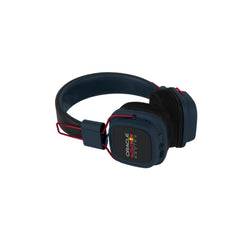 RED BULL - Cuffie wireless stereo, design ispirato alle cuffie della F1, driver da 40 mm, comandi integrati dalla cuffia, microfono integrato, ricarica tramite porta USB-C