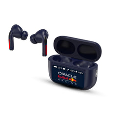 REDBULL - Auricolari True wireless con funzione ANC cancellazione attiva del rumore e ENC cancellazione del rumore ambientale, display LED touch, audio professionale