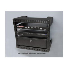 8U 19" Rack di rete per montaggio a parete a 2 staffe