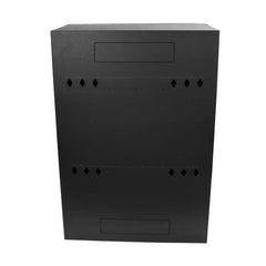 Armadio Rack 19" 8U Verticale, Server Rack a Profilo Basso (38 cm), Altezza 76 cm; Rack di Rete con Serratura e ulteriori 2U per Switch/Router/Patch Panel - Assemblato