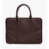 Rome - Sleeve in Pelle Saffiano per MacBook Pro/Air(2020) 13” - Marrone