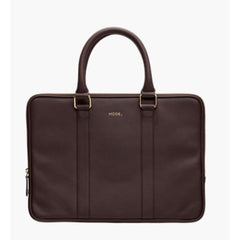 Rome - Sleeve in Pelle Saffiano per MacBook Pro/Air(2020) 13” - Marrone