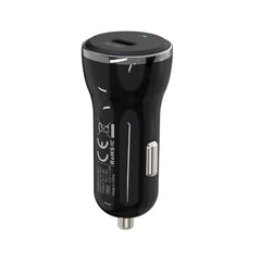 RTGCC20W - Caricabatteria da auto con porta USB-C, potenza massima 20 Watt, tecnologia Power Delivery