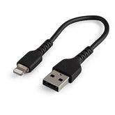 Cavo da USB-A a Lightning da 15cm nero