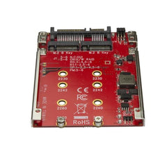 Adattatore per 2 SSD M.2 a SATA per alloggio 2,5"