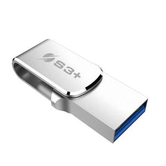PEN DRIVE S3+ USB3 TYPE C STEEL 128GB