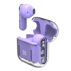 SHEER - Auricolare True wireless a goccia, design trasparente, tasti touch multi funzione