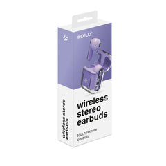 SHEER - Auricolare True wireless a goccia, design trasparente, tasti touch multi funzione