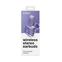 SHEER - Auricolare True wireless a goccia, design trasparente, tasti touch multi funzione