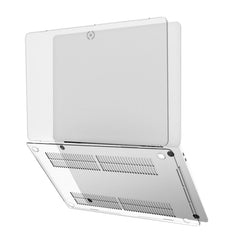SHIELDAIR13M1 - Custodia rigida trasparente compatibile con MacBook Air 13" M1