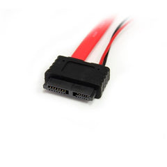 Adattatore cavo slimline SATA a SATA alimentazione LP4 90 cm